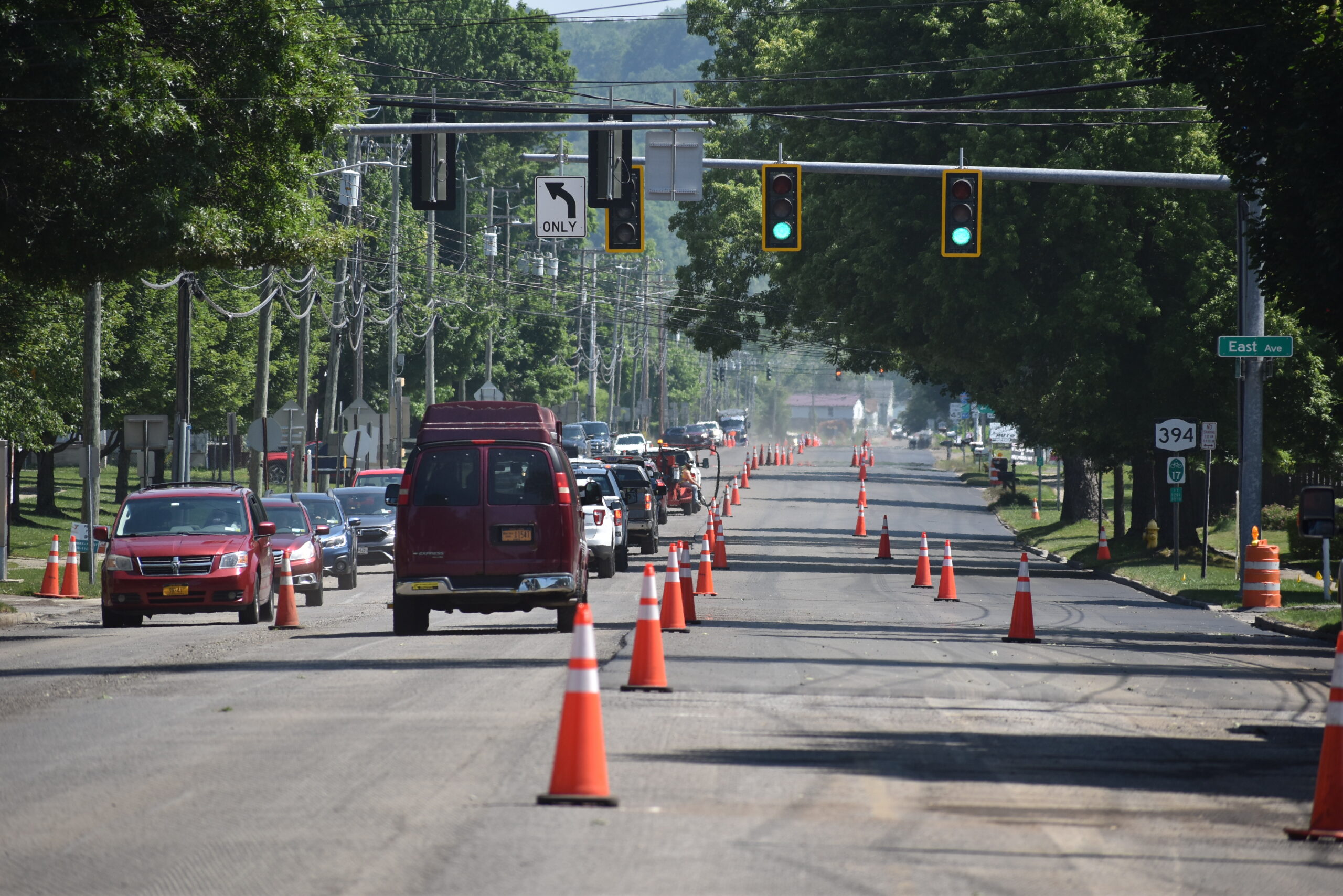 Road Work Continues In Falconer Area News, Sports, Jobs Post Journal